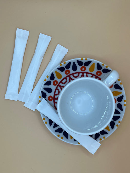 1250 BUSTINE DI ZUCCHERO BIANCO, STICK - BUSTINE DI ZUCCHERO PERSONALIZZATE