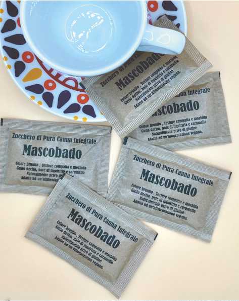 250 BUSTINE MASCOBADO - BUSTINE DI ZUCCHERO PERSONALIZZATE